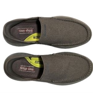 Men's Skechers Slip Ins - Parson/Ralven Taupe Shoes, Size 12, Very Lightly Worn